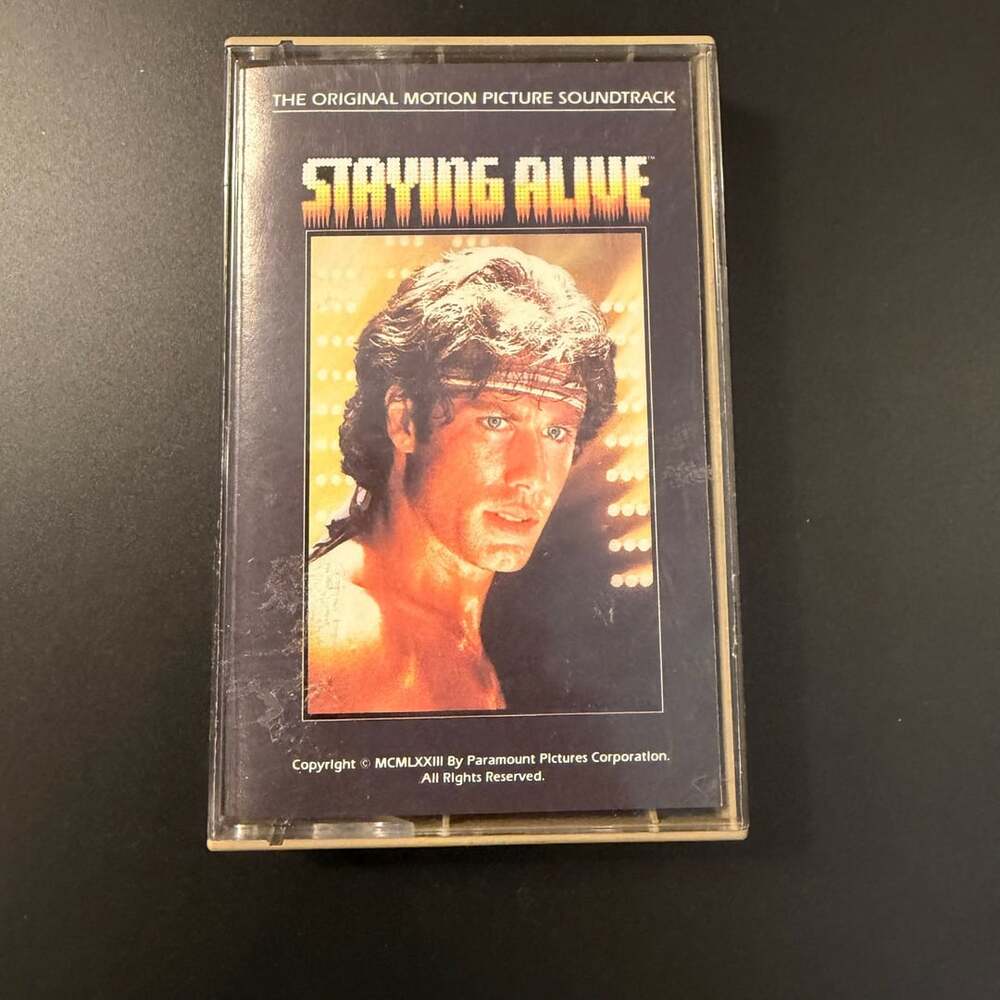 Staying Alive Original Motion Picture Soundtrack Cassette Tape 1983